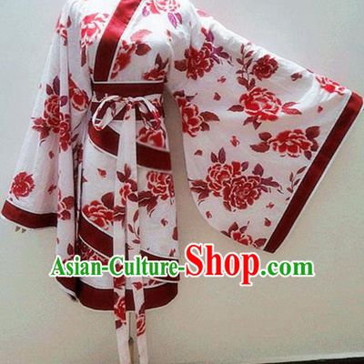 Traditional Chinese Han Dynasty Young Lady Hanfu Dress Ancient Costume for Rich Women