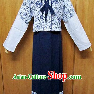 Traditional Chinese Song Dynasty Hanfu Dress Ancient Fairy Costume for Women