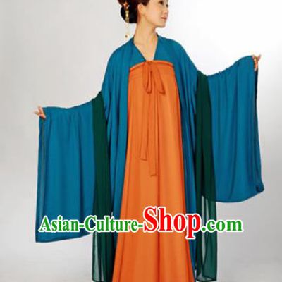 Chinese Traditional Tang Dynasty Maidenform Hanfu Dress Ancient Nobility Lady Costume for Women