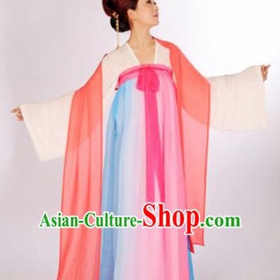Chinese Traditional Tang Dynasty Nobility Lady Hanfu Dress Ancient Palace Princess Costume for Women