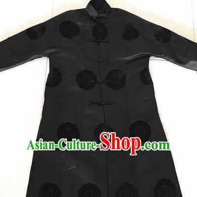 Traditional Chinese Handmade Costume Tang Suit Brocade Coat for Women