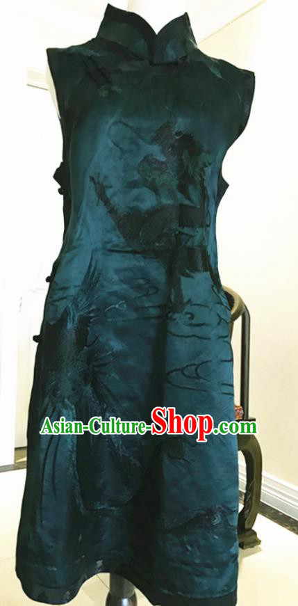 Chinese Traditional Flower Silk Fabric Brocade Embroidered Fabric Dress Material Chinese Traditional Flower Silk Fabric Brocade Embroidered Fabric Dress Material