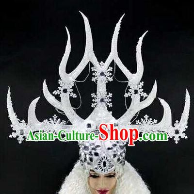 Professional Stage Performance Hair Accessories Brazilian Carnival Headwear for Women