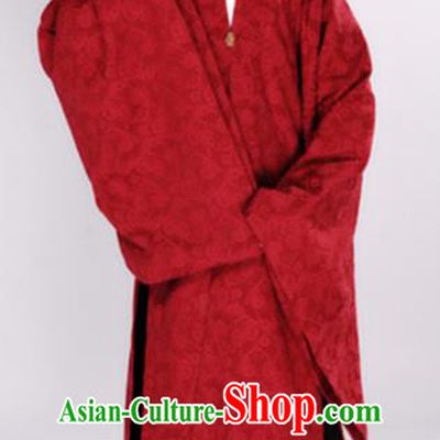 Chinese Traditional Ming Dynasty Countess Red Hanfu Dress Ancient Maidenform Costumes for Women