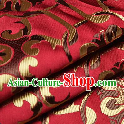 Chinese Traditional Tang Suit Nanjing Brocade Fabric Silk Cloth Cheongsam Material Drapery