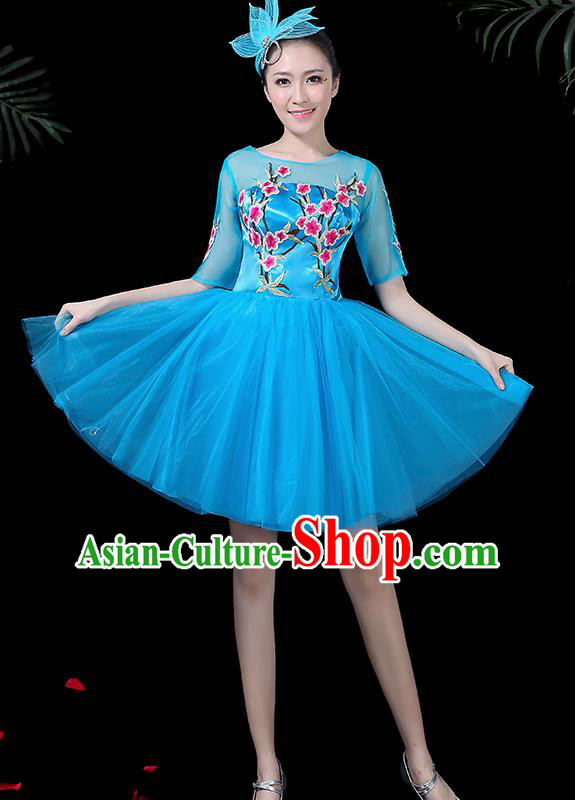Traditional Chinese Fan Dance Folk Dance Costume Classical Yangko Dance Classical Dance Dress Traditional Chinese Fan Dance Folk Dance Costume Classical Yangko Dance Classical Dance Dress