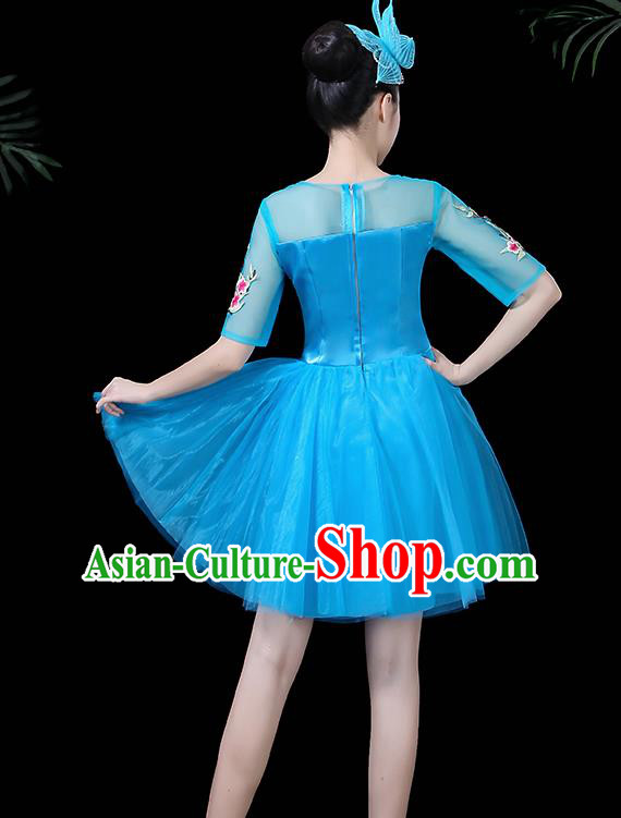 Traditional Chinese Fan Dance Folk Dance Costume Classical Yangko Dance Classical Dance Dress Traditional Chinese Fan Dance Folk Dance Costume Classical Yangko Dance Classical Dance Dress