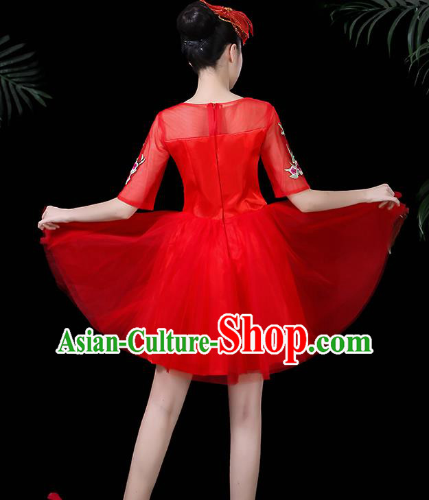 Traditional Chinese Fan Dance Folk Dance Costume Classical Yangko Dance Classical Dance Dress Traditional Chinese Fan Dance Folk Dance Costume Classical Yangko Dance Classical Dance Dress