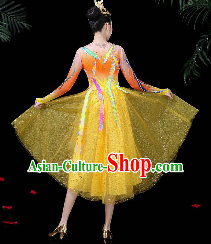 Traditional Chinese Fan Dance Folk Dance Costume Classical Yangko Dance Classical Dance Dress Traditional Chinese Fan Dance Folk Dance Costume Classical Yangko Dance Classical Dance Dress