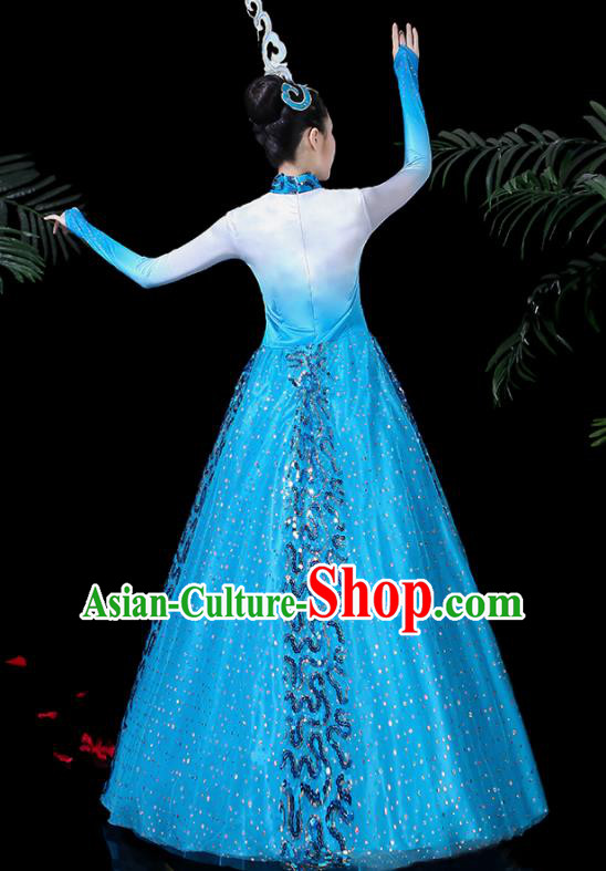 Traditional Chinese Fan Dance Folk Dance Costume Classical Yangko Dance Classical Dance Dress Traditional Chinese Fan Dance Folk Dance Costume Classical Yangko Dance Classical Dance Dress