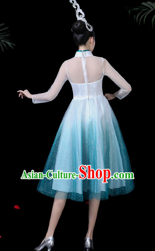 Traditional Chinese Fan Dance Folk Dance Costume Classical Yangko Dance Classical Dance Dress Traditional Chinese Fan Dance Folk Dance Costume Classical Yangko Dance Classical Dance Dress