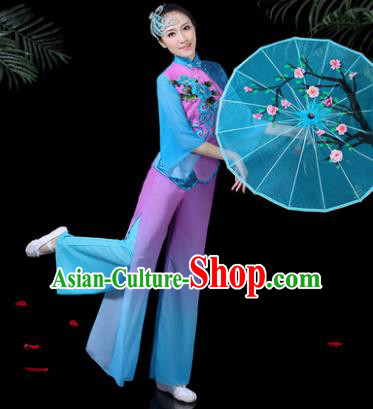 Traditional Chinese Fan Dance Folk Dance Costume Classical Yangko Dance Classical Dance Dress Traditional Chinese Fan Dance Folk Dance Costume Classical Yangko Dance Classical Dance Dress