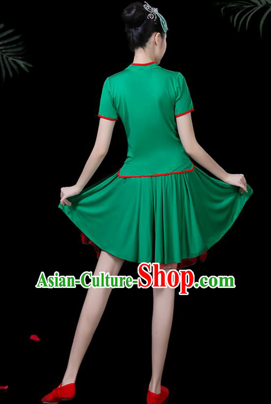 Traditional Chinese Fan Dance Folk Dance Costume Classical Yangko Dance Classical Dance Dress Traditional Chinese Fan Dance Folk Dance Costume Classical Yangko Dance Classical Dance Dress