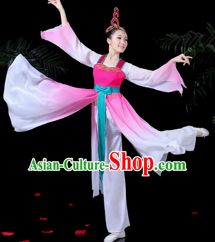 Traditional Chinese Fan Dance Folk Dance Costume Classical Yangko Dance Classical Dance Dress Traditional Chinese Fan Dance Folk Dance Costume Classical Yangko Dance Classical Dance Dress