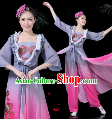 Traditional Chinese Fan Dance Folk Dance Costume Classical Yangko Dance Classical Dance Dress Traditional Chinese Fan Dance Folk Dance Costume Classical Yangko Dance Classical Dance Dress