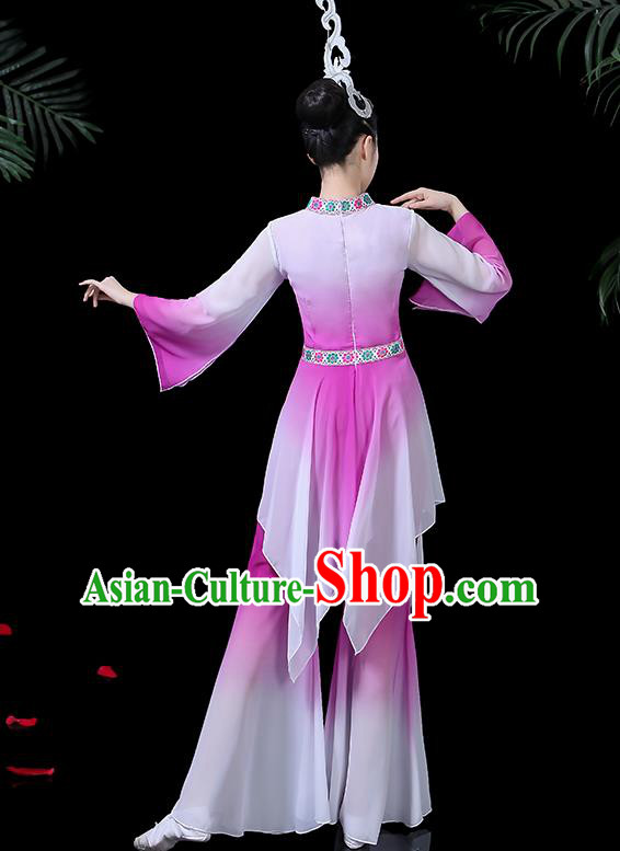 Traditional Chinese Fan Dance Folk Dance Costume Classical Yangko Dance Classical Dance Dress Traditional Chinese Fan Dance Folk Dance Costume Classical Yangko Dance Classical Dance Dress
