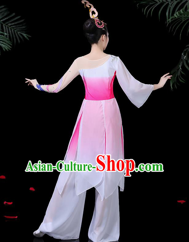 Traditional Chinese Fan Dance Folk Dance Costume Classical Yangko Dance Classical Dance Dress Traditional Chinese Fan Dance Folk Dance Costume Classical Yangko Dance Classical Dance Dress
