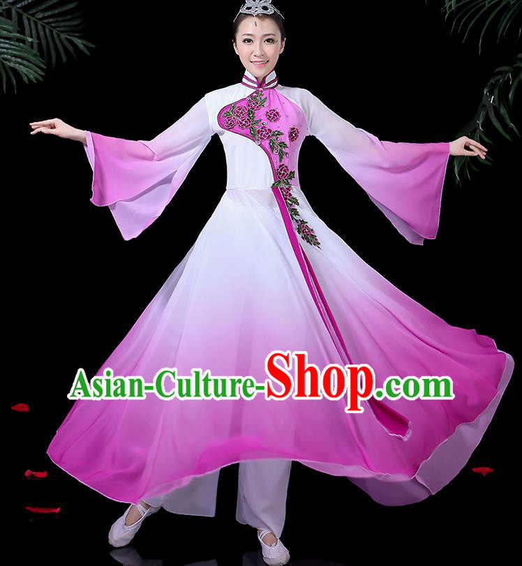 Traditional Chinese Fan Dance Folk Dance Costume Classical Yangko Dance Classical Dance Dress Traditional Chinese Fan Dance Folk Dance Costume Classical Yangko Dance Classical Dance Dress