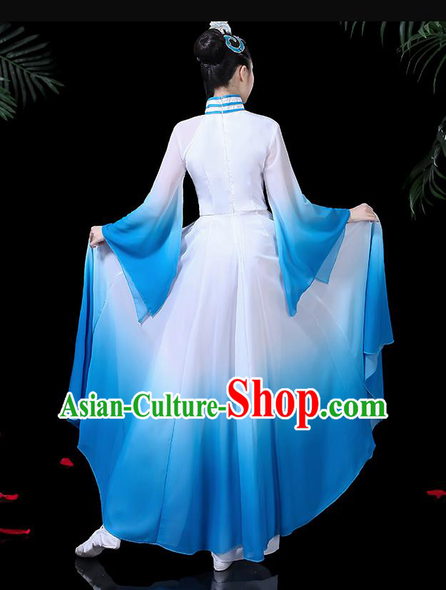 Traditional Chinese Fan Dance Folk Dance Costume Classical Yangko Dance Classical Dance Dress Traditional Chinese Fan Dance Folk Dance Costume Classical Yangko Dance Classical Dance Dress