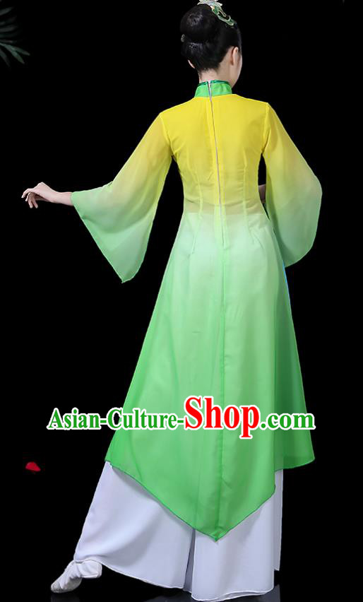 Traditional Chinese Fan Dance Folk Dance Costume Classical Yangko Dance Classical Dance Dress Traditional Chinese Fan Dance Folk Dance Costume Classical Yangko Dance Classical Dance Dress