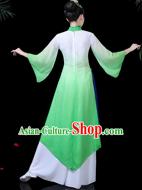 Traditional Chinese Fan Dance Folk Dance Costume Classical Yangko Dance Classical Dance Dress Traditional Chinese Fan Dance Folk Dance Costume Classical Yangko Dance Classical Dance Dress