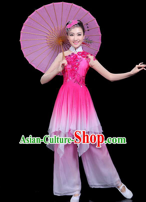 Traditional Chinese Fan Dance Folk Dance Costume Classical Yangko Dance Classical Dance Dress Traditional Chinese Fan Dance Folk Dance Costume Classical Yangko Dance Classical Dance Dress