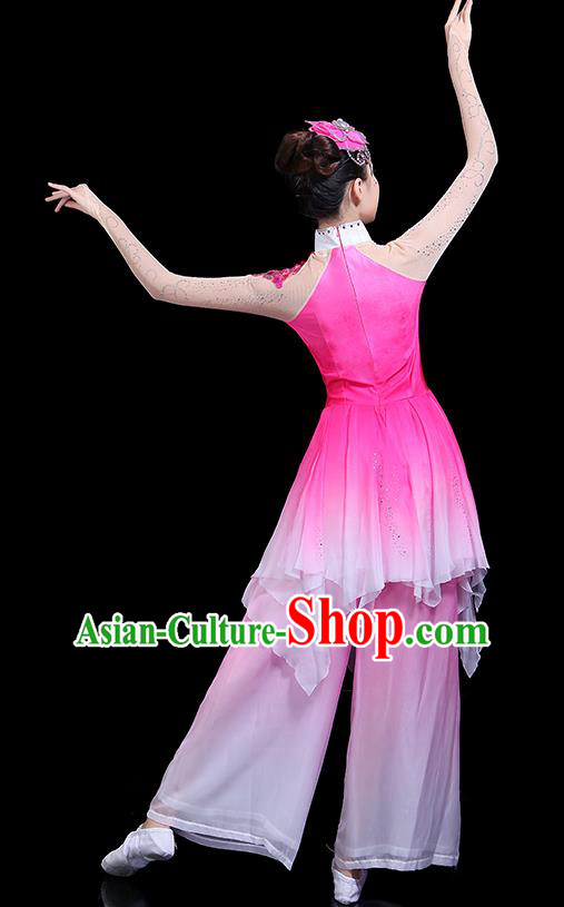 Traditional Chinese Fan Dance Folk Dance Costume Classical Yangko Dance Classical Dance Dress Traditional Chinese Fan Dance Folk Dance Costume Classical Yangko Dance Classical Dance Dress