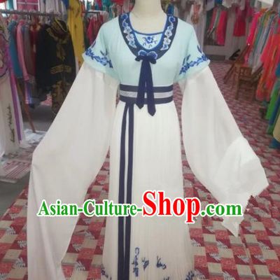 Chinese Traditional Beijing Opera Maidservants Dress Peking Opera Costume for Adults