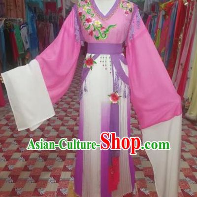 Chinese Traditional Beijing Opera Princess Rosy Clothing Peking Opera Actress Costumes for Adults