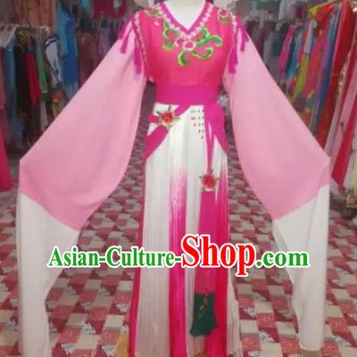 Chinese Traditional Beijing Opera Princess Pink Clothing Peking Opera Actress Costumes for Adults