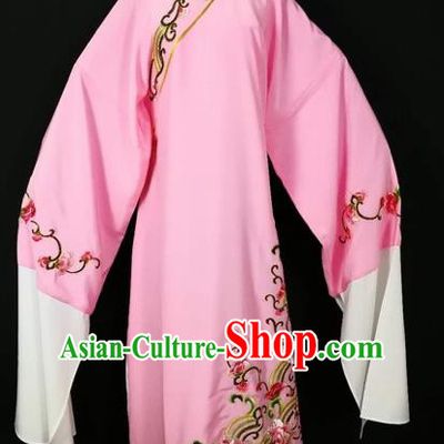 Chinese Traditional Beijing Opera Scholar Pink Robe Peking Opera Niche Costume for Adults