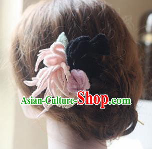 Top Chinese Traditional Hair Accessories Classical Palace Pink Chrysanthemum Hairpins for Women Top Chinese Traditional Hair Accessories Classical Palace Pink Chrysanthemum Hairpins for Women