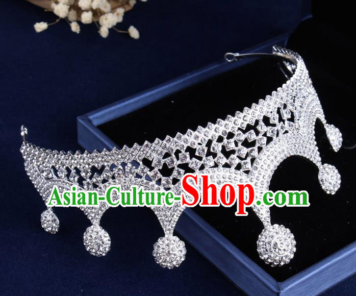 Top Grade Baroque Hair Accessories Catwalks Princess Zircon Royal Crown for Women Top Grade Baroque Hair Accessories Catwalks Princess Zircon Royal Crown for Women