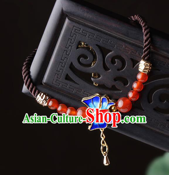 Chinese Traditional Jewelry Accessories National Hanfu Agate Bracelet for Women Chinese Traditional Jewelry Accessories National Hanfu Agate Bracelet for Women