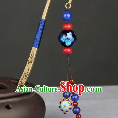Chinese Traditional Hair Accessories Tassel Hair Clip National Hanfu Hairpins for Women