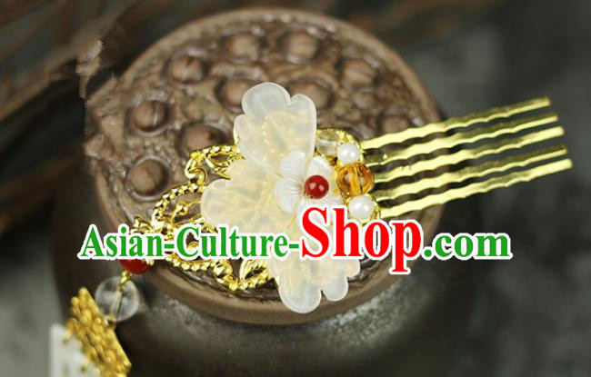 Handmade Chinese Traditional Hair Combs Traditional Classical Hanfu Hair Accessories for Women