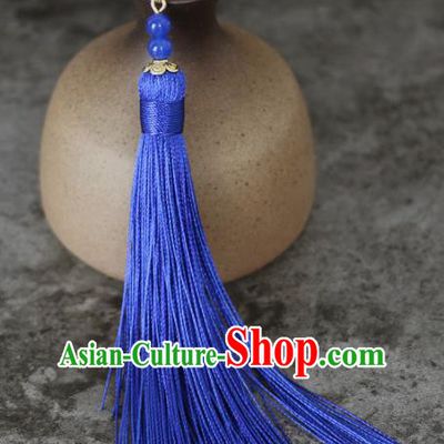 Chinese Traditional Ginkgo Leaf Tassel Brooch Traditional Classical Hanfu Jewelry Accessories for Women