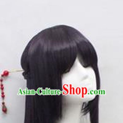 Chinese Ancient Cosplay Princess Wigs Peri Chignon Handmade Wig Sheath