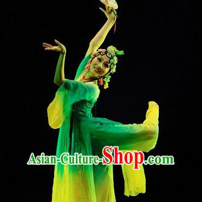 Chinese Traditional Beijing Opera Group Dance Costumes Classical Dance Stage Performance Dress for Women