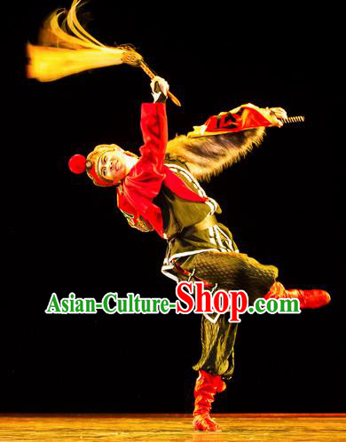 Chinese Traditional Classical Dance Costumes Drama Performance Dance Ethnic Clothing for Men Chinese Traditional Classical Dance Costumes Drama Performance Dance Ethnic Clothing for Men