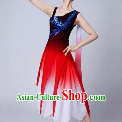 Chinese Traditional Classical Dance Costumes Stage Performance Dance Dress for Women