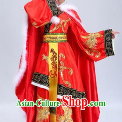 Chinese Traditional Classical Dance Costumes Han Dynasty Imperial Concubine Wang Zhaojun Dance Dress for Women