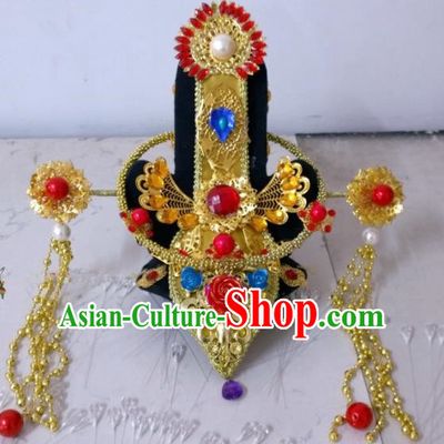 Chinese Ancient Queen Hair Accessories Qin Dynasty Empress Hairpins Headwear for Women