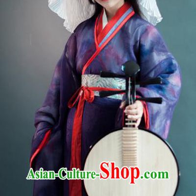 Chinese Traditional Han Dynasty Historical Costumes Ancient Princess Hanfu Dress for Women
