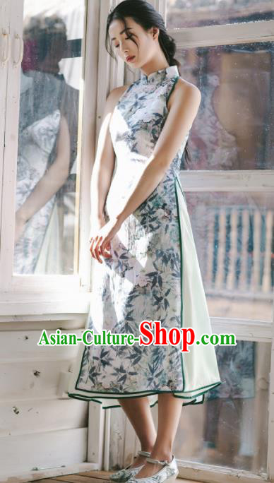 Chinese Traditional Costumes National Tang Suit Qipao Dress Classical Cheongsam for Women Chinese Traditional Costumes National Tang Suit Qipao Dress Classical Cheongsam for Women