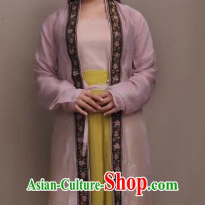 Chinese Ancient Young Lady Hanfu Dress Traditional Song Dynasty Historical Costumes for Women