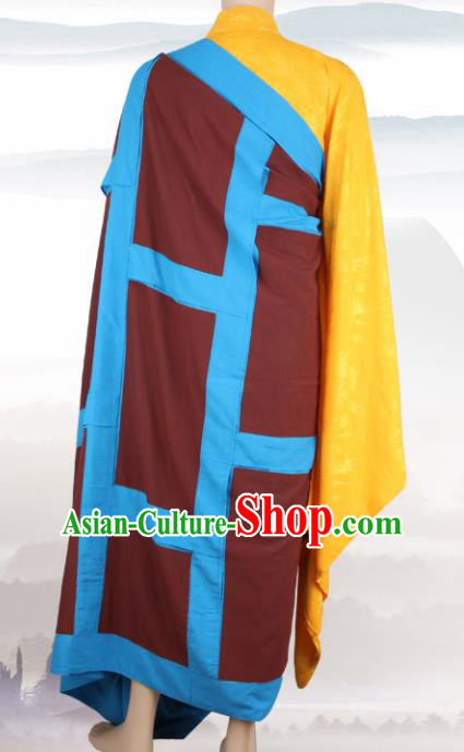 Chinese Traditional Buddhist Monk Buddhism Monks Cassock Costumes for Men Chinese Traditional Buddhist Monk Buddhism Monks Cassock Costumes for Men