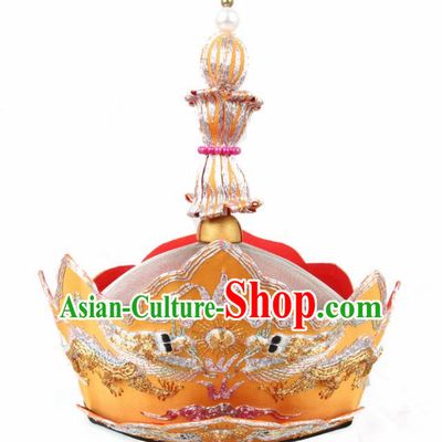 Chinese Traditional Buddhist Hats Buddhism Hair Accessories Master Hat