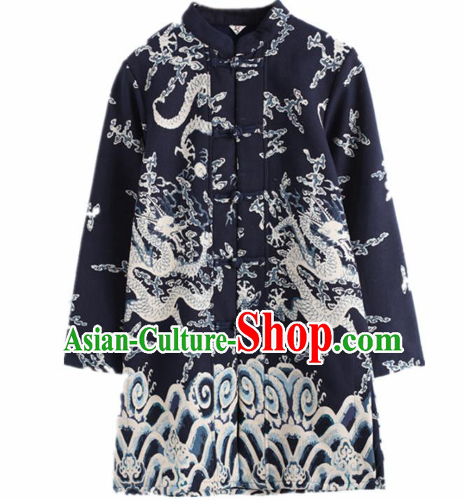 Chinese Traditional Costume Tang Suit Jacket National Mandarin Overcoat for Men Chinese Traditional Costume Tang Suit Jacket National Mandarin Overcoat for Men