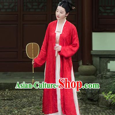 Chinese Traditional Song Dynasty Duchess Silk Historical Costumes Ancient Nobility Hanfu Dress for Women